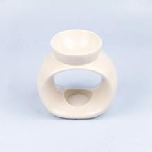 Wax Melt Burner - Solara Ceramic Burner White