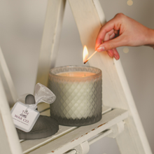Candle - Large Diamond - Midnight Grey - The Little Wax Company -  Handmade Wax Melts & Candles, Reed Diffusers & Room Sprays made with Soy Wax in Dublin, ireland