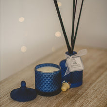 Reed Diffuser - Diamond - Navy Blue - 200 ml - The Little Wax Company - Handmade Wax Melts & Candles, Reed Diffusers & Room Sprays made with Soy Wax in Dublin, ireland