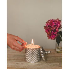 Candle - Diamond - Chrome - The Little Wax Company -  Handmade Wax Melts & Candles, Reed Diffusers & Room Sprays made with Soy Wax in Dublin, ireland