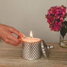 Candle - Diamond - Chrome - The Little Wax Company - Handmade Wax Melts & Candles, Reed Diffusers & Room Sprays made with Soy Wax in Dublin, ireland