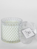 Candle - Large Diamond - Pearl Clear - The Little Wax Company -  Handmade Wax Melts & Candles, Reed Diffusers & Room Sprays made with Soy Wax in Dublin, ireland