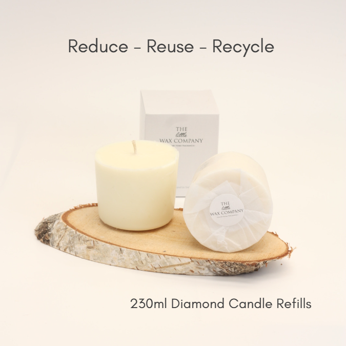 Candle Diamond 230ml Refill The Little Wax Company